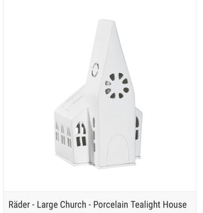 Radar -Large Church Tealight house